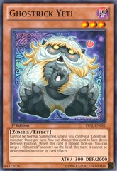 Ghostrick Yeti - LVAL-EN082 - Common - Unlimited Edition