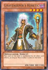 Gravekeeper's Heretic - LVAL-EN084 - Rare - Unlimited Edition