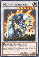 Mighty Warrior - LVAL-EN096 - Common - Unlimited Edition