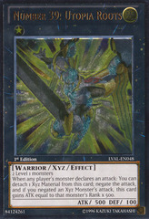 Number 39: Utopia Roots - LVAL-EN048 - Ultimate Rare - Unlimited Edition