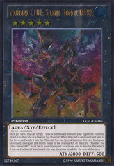 Number C101: Silent Honor DARK - LVAL-EN046 - Ultimate Rare - Unlimited Edition