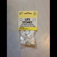 Life Stones - White (20ct)