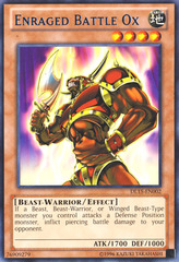 Enraged Battle Ox - Blue - DL15-EN002 - Rare - Unlimited Edition