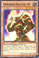 Enraged Battle Ox - Green - DL15-EN002 - Rare - Unlimited Edition