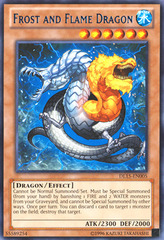 Frost and Flame Dragon - Blue - DL15-EN005 - Rare - Unlimited Edition