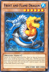 Frost and Flame Dragon - Purple - DL15-EN005 - Rare - Unlimited Edition