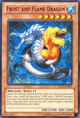 Frost and Flame Dragon - Red - DL15-EN005 - Rare - Unlimited Edition