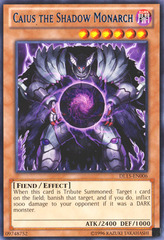 Caius the Shadow Monarch - Blue - DL15-EN006 - Rare - Unlimited Edition