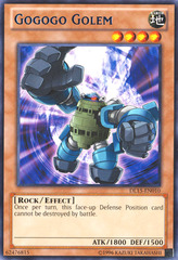 Gogogo Golem - Blue - DL15-EN010 - Rare - Unlimited Edition