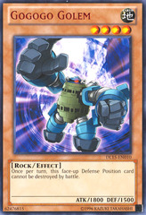 Gogogo Golem - Red - DL15-EN010 - Rare - Unlimited Edition