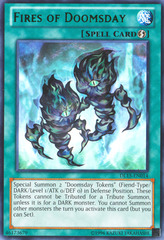 Fires of Doomsday - Green - DL15-EN014 - Rare - Unlimited Edition