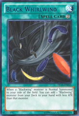 Black Whirlwind - Blue - DL15-EN015 - Rare - Unlimited Edition