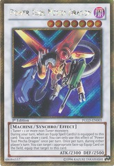 Power Tool Mecha Dragon - PGLD-EN005 - Gold Secret Rare - 1st Edition