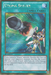 Utopia Buster - PGLD-EN009 - Gold Secret Rare - 1st Edition