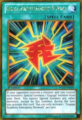 Gagaga Academy Emergency Network - PGLD-EN028 - Gold Secret Rare - 1st Edition