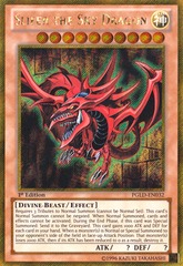 Slifer the Sky Dragon - PGLD-EN032 - Gold Secret Rare - 1st Edition