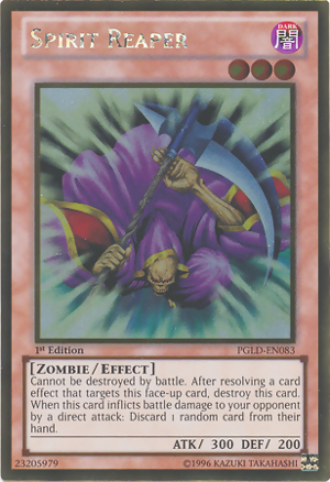 Spirit Reaper - PGLD-EN083 - Gold Rare - 1st Edition