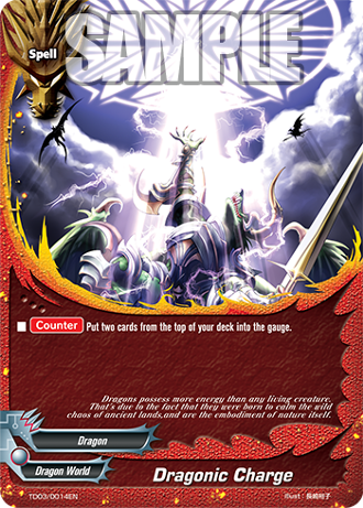 Dragonic Charge - TD03/0014 - C