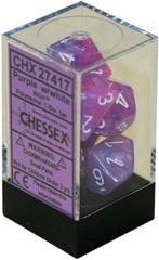 7 Wild Purple w/White Dice Block - CHX27417