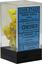 7 Vortex Yellow w/Blue Dice Block - CHX27432