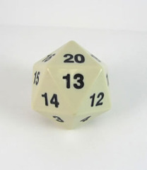Jumbo Spindown D20 55mm White