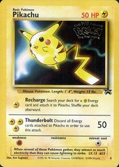 Pikachu - 4 - Mewtwo Strikes Back theatrical release Black Star Promo