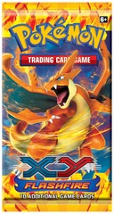 Pokemon XY2 Flashfire Booster Pack -- RANDOM PACK ART