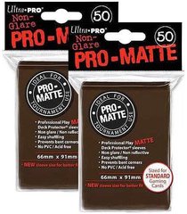 100ct Pro-Matte Brown Standard Deck Protectors