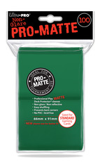 100ct Pro-Matte Green Standard Deck Protectors