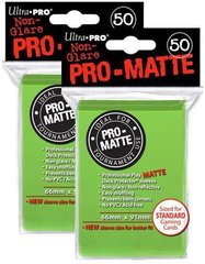 100ct Pro-Matte Lime Green Standard Deck Protectors