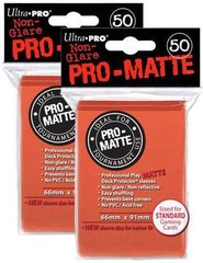 100ct Pro-Matte Peach Standard Deck Protectors