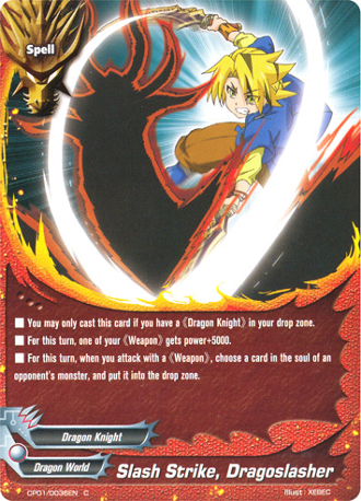 Slash Strike, Dragoslasher - CP01/0036 - C Slash Strike, Dragoslasher - CP01/0036 - C