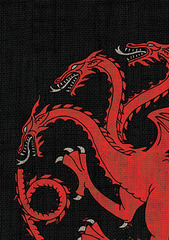 Art Sleeves - House Targaryen 50 ct