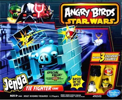 Angry Birds: Star Wars  Jenga TIE Fighter Game