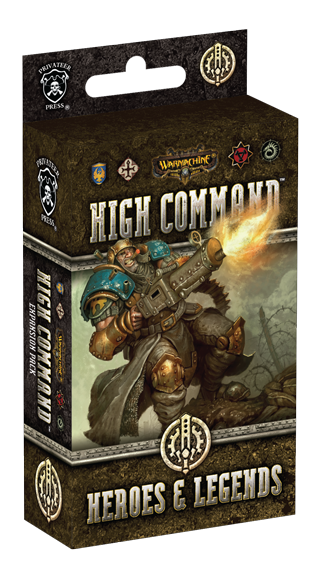 Warmachine: High Command  Heroes & Legends