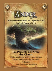 Legends of Andor: The Gifts of the Tree of Chants