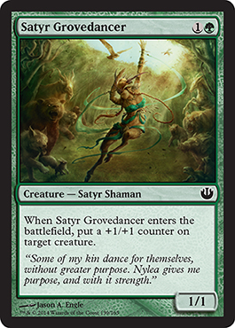 Satyr Grovedancer - Foil