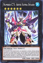 Number C73: Abyss Supra Splash - DRLG-EN041 - Super Rare - 1st Edition