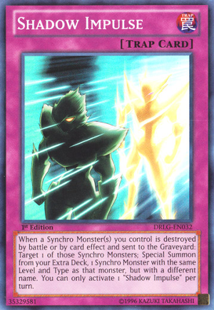 Shadow Impulse - DRLG-EN032 - Super Rare - 1st Edition