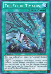 The Eye of Timaeus - DRLG-EN005 - Secret Rare - 1st Edition