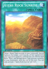 Ayers Rock Sunrise - DRLG-EN020 - Super Rare - 1st Edition