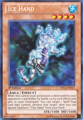 Ice Hand - DRLG-EN047 - Secret Rare - 1st Edition