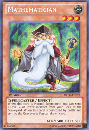 Mathematician - DRLG-EN023 - Secret Rare - 1st Edition