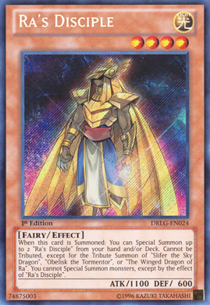 Ras Disciple - DRLG-EN024 - Secret Rare - 1st Edition