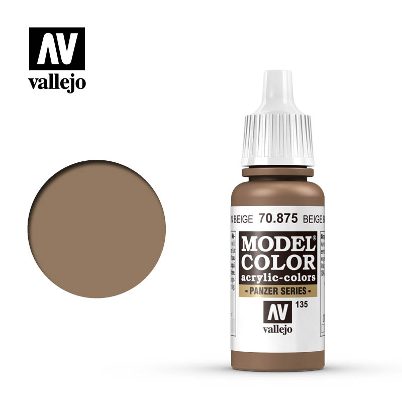 Vallejo Model Color - Beige Brown - VAL70875 - 17ml