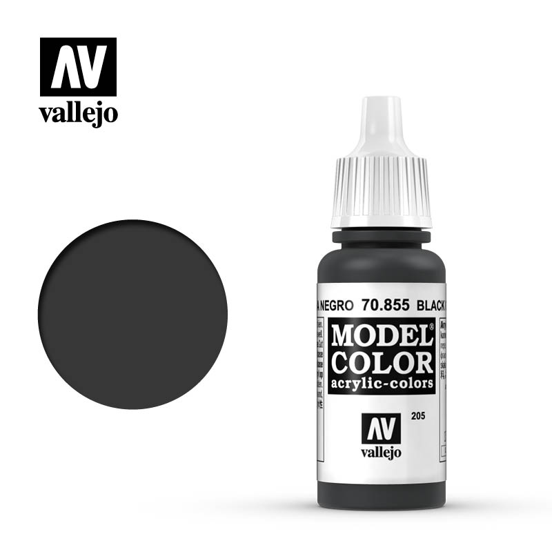Vallejo Model Color - Black Glaze - VAL70855 - 17ml