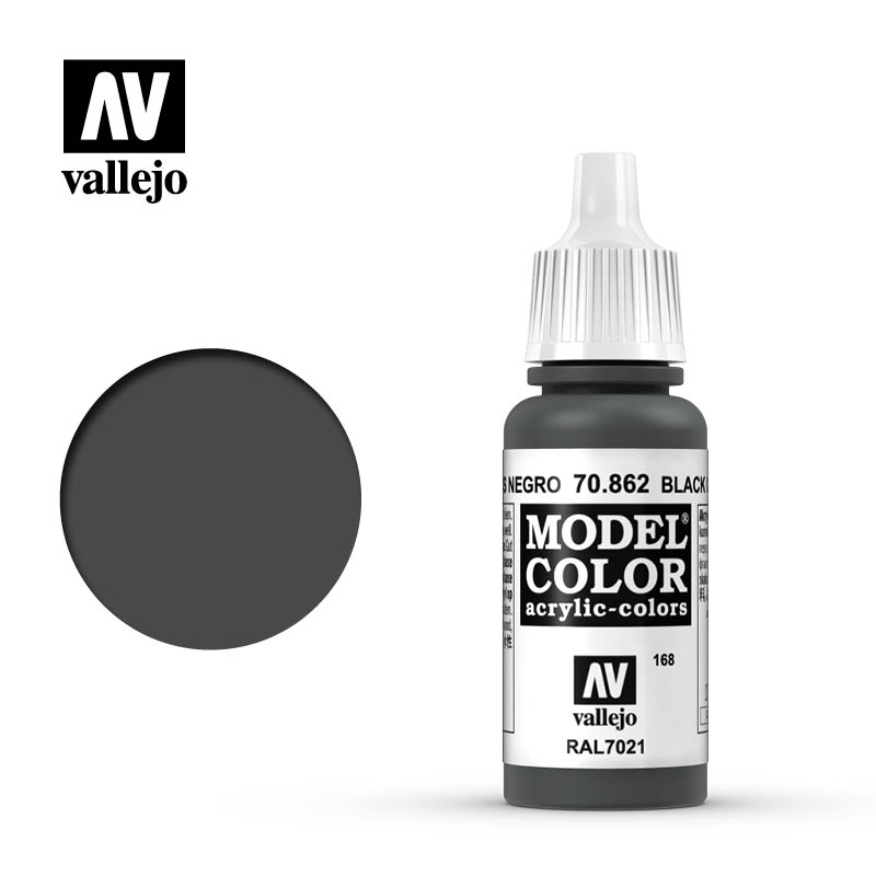 Vallejo Model Color - Black Grey - VAL70862 - 17ml