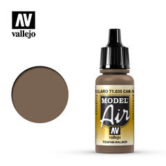 Vallejo Model Air - Camouflage Pale Brown - VAL71035 - 17ml