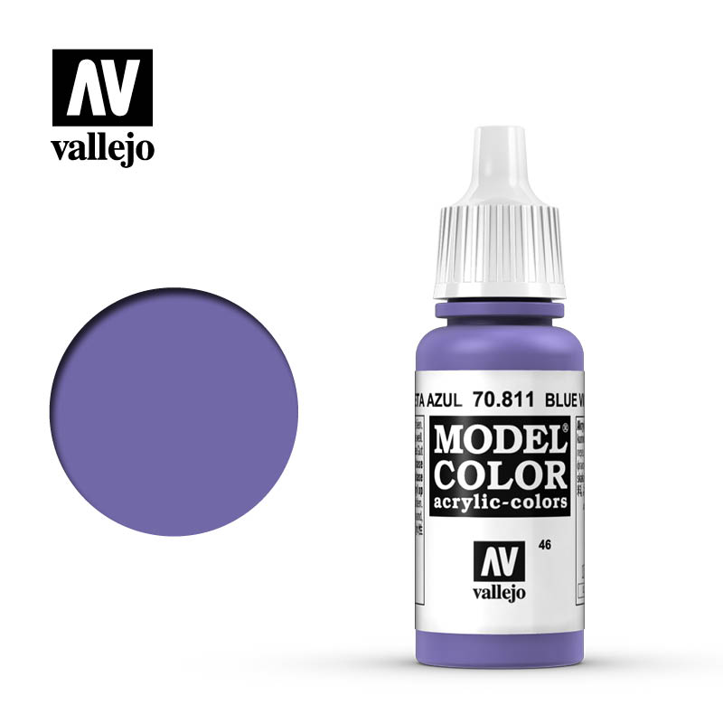 VAL70811 Vallejo Model Color Blue Violet 17ml (046)