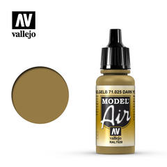 Vallejo Model Air - Dark Yellow - VAL71025 - 17ml